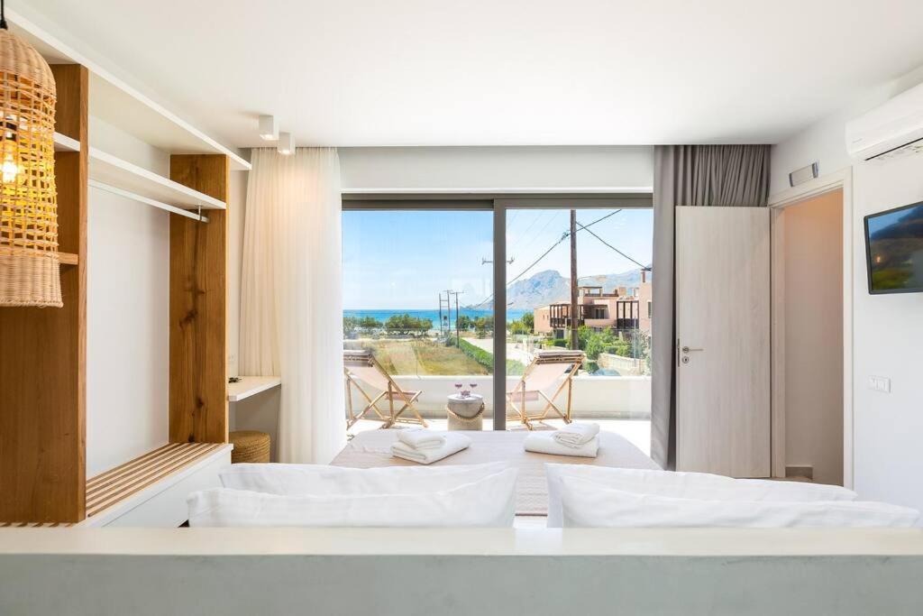 Villa Daphne-Naiades/ 2 Bedrooms,Luxury,Beachfront Plakiás Exterior foto