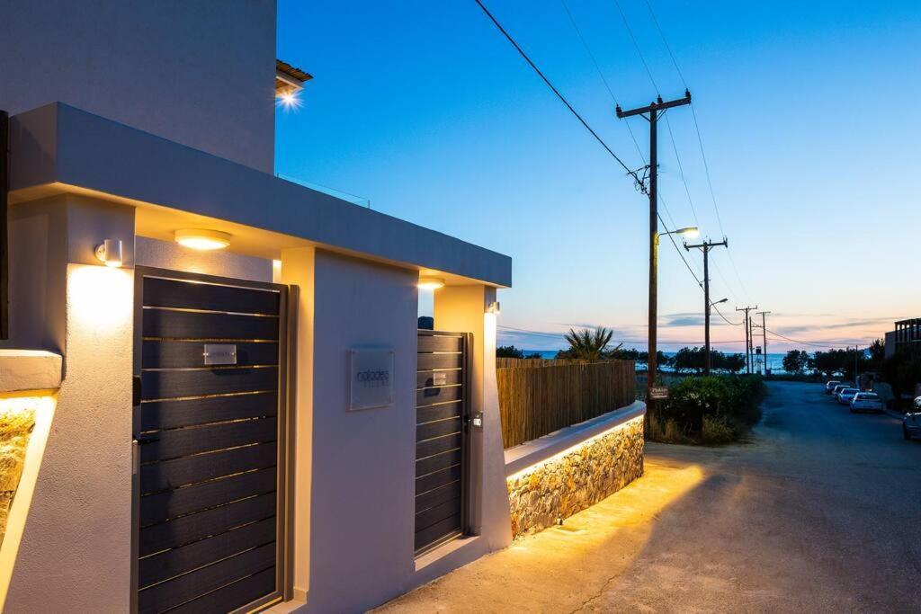 Villa Daphne-Naiades/ 2 Bedrooms,Luxury,Beachfront Plakiás Exterior foto